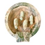   Antique Chinese Han Dynasty Green Glazed Pottery Mingqi Animal Pen Bowl Minqi