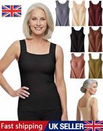 Built in Comfort Bra Tanktop,Seamless Shaper Tank Top No Underwire,No Tight Band