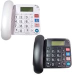 Big Button Phone Senior Landline Telephone Visually Hearing Impaired Elderly