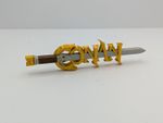 Fan Art - Conan (sword)  - 100mm wide - 3D Printed logo .