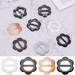 Garment Accessories Scarf Clips Ring Shirt Button T-shirt Clips Belt Buckle