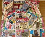 New Stitches-Mary Hickmott Mags. Issues 2 - 242. Cross stitch, Hardanger + more