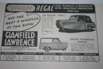 1955 Advert for "Reliant Regal" at Glanfield Lawrence Vintage Original Print Ad