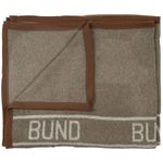 MFH BW Wool Blanket Military Bund Army Cover Throw Brown