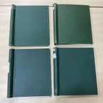 Usable Stanley Gibbons stamp albums x 4. No stamps, with new leaves. BG65