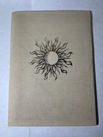 Vintage Russian USSR Soviet A4 Map Document Holder with sun emblem.