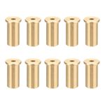 Golf Club Brass Tip Weights 10Pcs & 4g, Fit 0.355"/0.370" Pointed Shaft