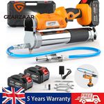 12000PSI Battery Powered Cordless Grease Gun Kit Electric Grease Gun 2*4000mA