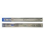 Stainless Steel Soft Close Drawer Runners, 60kg Load Capacity, Full Extension