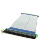 16X to 16X PCI-E PCIe Express Extender Extension PC Ribbon Cable Riser Card Cord