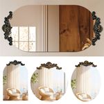 Vintage Wall Mirror Large Gold Traditional Ornate Mirror Baroque Antique Mirrors