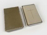 Bible 1960s Vinyl Cream Cover Vintage Book Of common Prayer Pocket Size