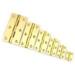CHOOSE SMALL-LARGE Brass Butt Hinges Small Cupboard/Cabinet Door Fixing Tool.