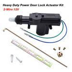 Universal 2 Wires 12V Car Auto Motor Heavy Duty Power Door Lock Unlock Actuator