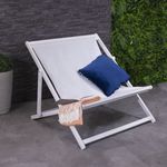 FSC® 100% Certified Eucalyptus Double Deck Chair - WAREHOUSE CLEARANCE RRP£89.99