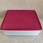 TUPPERWARE 1650 Super Storer Large Storage &  Blackberry Container 1651 Lid