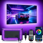 TV LED Lights, 4M USB Strip Lights Backlights for 43-55 Inch, LED TV Light