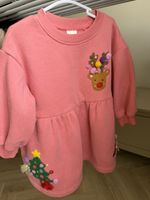 NEXT Christmas Sweatshirt Pink Dress 12-18m
