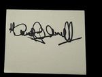 Tommy Gemmell Hand Signed White Card Celtic