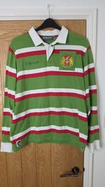 Vintage Leicester Tigers 125 Years Welford Rd Rugby Shirt Kukri XL Jersey LT520
