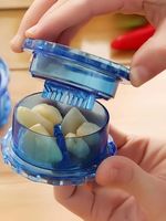 Manual Garlic Press Crusher Handheld Mincer Vegetable Chopper Kitchen Tool 1PC