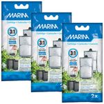 Marina i110/i160 Power Filter Cartridge Media Internal Filter 3 Packs of 2 Tank