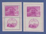 Yugoslavia 1949 Railway Jubilee Block Issue Mi. No. Block 4 A/B ** 