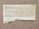 1573 Lancashire Vellum Deed Document Latin English Makerfield 16th Century