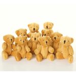 NEW - Brown Teddy Bears - Small Cute And Cuddly  - Gift Present Birthday Xmas