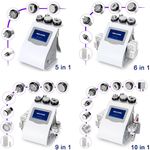 5/6/9/10 in 1 Cavitation RF 40K Body Slimming Body Massage Beauty Machine UK
