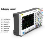 1GB FNIRSI 1014D 7Inch Digital Oscilloscope 100MHz Dual Channel Signal Generator