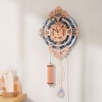 ROKR 3D Wooden Puzzle Time Art Romantic Notes Wall Clock Building Set Xmas Gifts