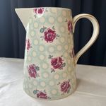 Next Roses Jug Decorative Ceramic Floral Pitcher Home Decor