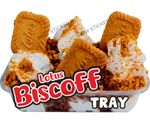 ice cream van sticker Biscoff Biscuits Tray trailer decals (choose size)