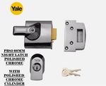 NIGHTLATCH PBS1 60mm MAXIMUM SECURITY BRITISH STANDARD BS YALE & CYLINDER CHROME