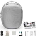 Travel Case for Apple Vision Pro 7-in-1 Accessory Set – Silver Grey