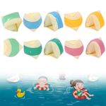 1 Pair Kids Swimming Arm Ring Foldable Inflatable Swimming Armband Pool