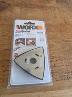 Brand New Pack  Of 2 Worx Sonicrafter Sanding Pad Wa2109.sonicraft Sanding Pad