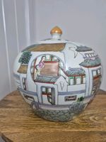 Antique Chinese Jar Tongzhi Porcelain Melon Jar  20 x 21cm excellent condition 