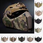 TB1304 Gunsight Mandible Half Face Mask Paintball Airsoft for Fast Helmet