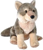 WILD REPUBLIC CUDDLEKINS 12" (30cm) WOLF PLUSH SOFT CUDDLY TOY TEDDY BEAR (NEW)