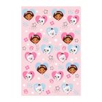 GABBY´S DOLLHOUSE Fleece Blanket Throw Featuring Gabby & Pandy Paws  100 x 150cm