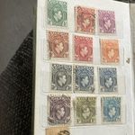 NIGERIA KING GEORGE VI PRE-DECIMAL MIXED VALUES STAMPS SET USED/MINT TO 1/3d
