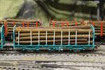BULKSCENE 128mm MODEL TIMBER LOGS OO/HO GAUGE FOR WAGON LOADS - BULK QTY PACKS