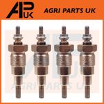 4 Glow Heater Plug for International Harvester IH B250 B275 B414 384 444 Tractor