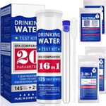 20-in-1 Drinking Water Testing Kit 145 Strips Tap and Well Water Test for