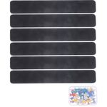 Reusable Felt Bulletin Board Strips for Wall Office Home Black Eva