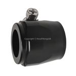 AN-10 (AN10) 20mm BLACK HOSE END FINISHER Fuel Oil Water Pipe JUBILEE CLIP Clamp
