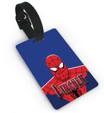 Personalised Spider Man Design Luggage Tag Any Name Printed Tag Kids Childrens