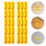 40pcs Adhesive Arrow Direction Labels Road Arrows Distance Sticker Clockwise